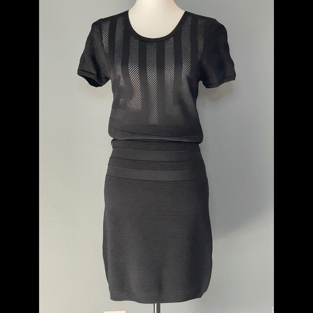 NWT French Connection Short Sleeve Knit Dress Size 10